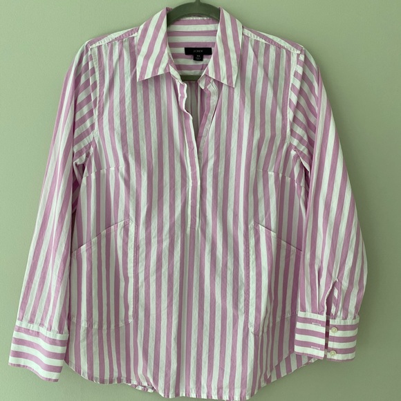 J. Crew: Striped Button Down - Picture 4 of 6